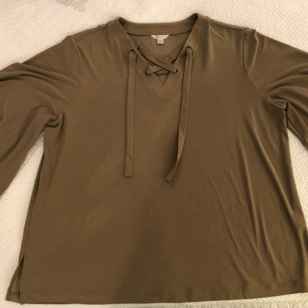 Women's Plus Tan Top Size 18/20 W